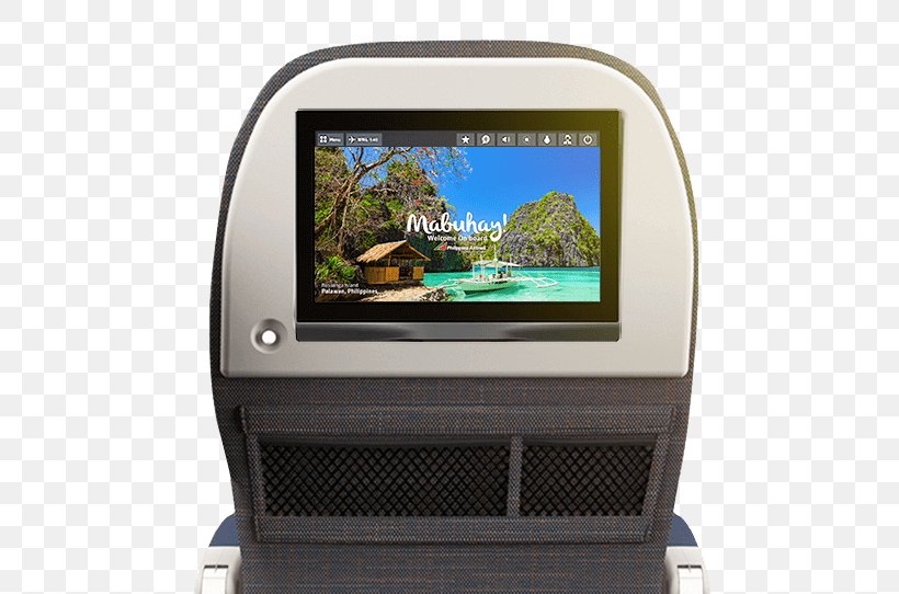 In-flight Entertainment Philippine Airlines Television Flight Attendant, PNG, 588x542px, Inflight Entertainment, Airline, Computer Monitor, Display Device, Electronics Download Free