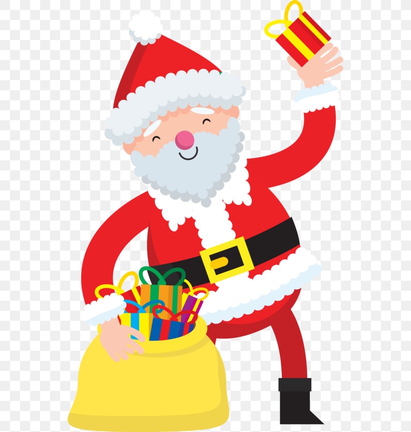 Santa Claus Reindeer Christmas Ornament Clip Art, PNG, 550x862px, Santa Claus, Animation, Area, Art, Artwork Download Free