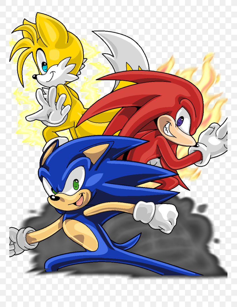 Sonic Heroes Sonic Mania Sonic The Hedgehog 2 Tails Drawing, PNG, 755x1059px, Watercolor, Cartoon, Flower, Frame, Heart Download Free