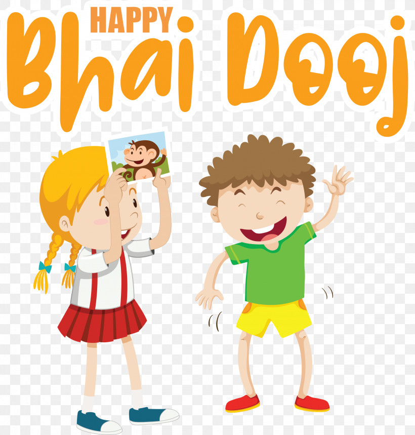 Bhai Dooj Bhai Beej Bhau Beej, PNG, 2861x3000px, Bhai Dooj, Adjective, Cartoon, Opposite, Royaltyfree Download Free