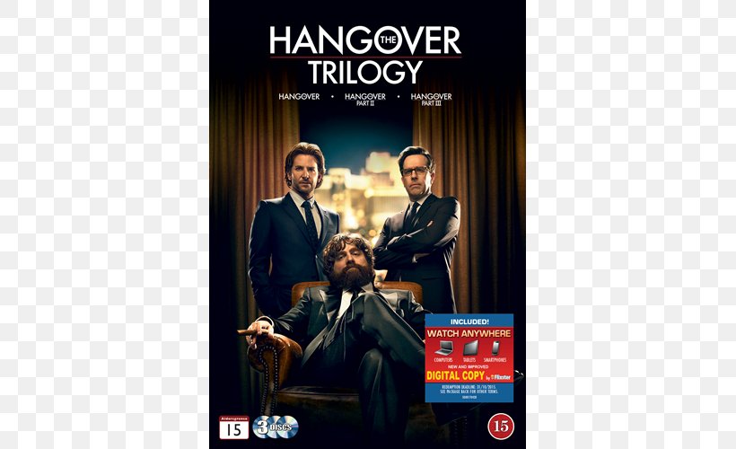 Blu-ray Disc DVD The Hangover Digital Copy Film, PNG, 500x500px, Bluray Disc, Action Film, Album Cover, Bradley Cooper, Compact Disc Download Free