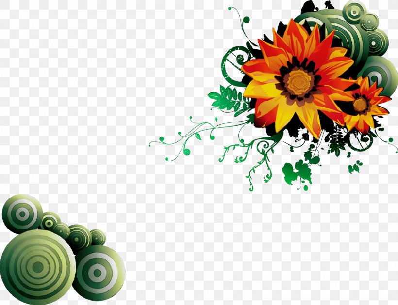 Floral Design, PNG, 1600x1230px, Watercolor, Cut Flowers, Floral Design, Flower, Gerbera Download Free