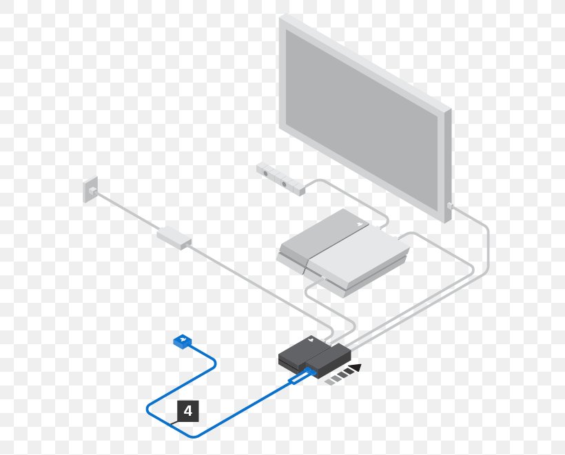 PlayStation VR Batman: Arkham VR PlayStation 4 Virtual Reality Virtuality, PNG, 702x661px, Playstation Vr, Batman Arkham Vr, Cable, Electrical Cable, Electronic Component Download Free