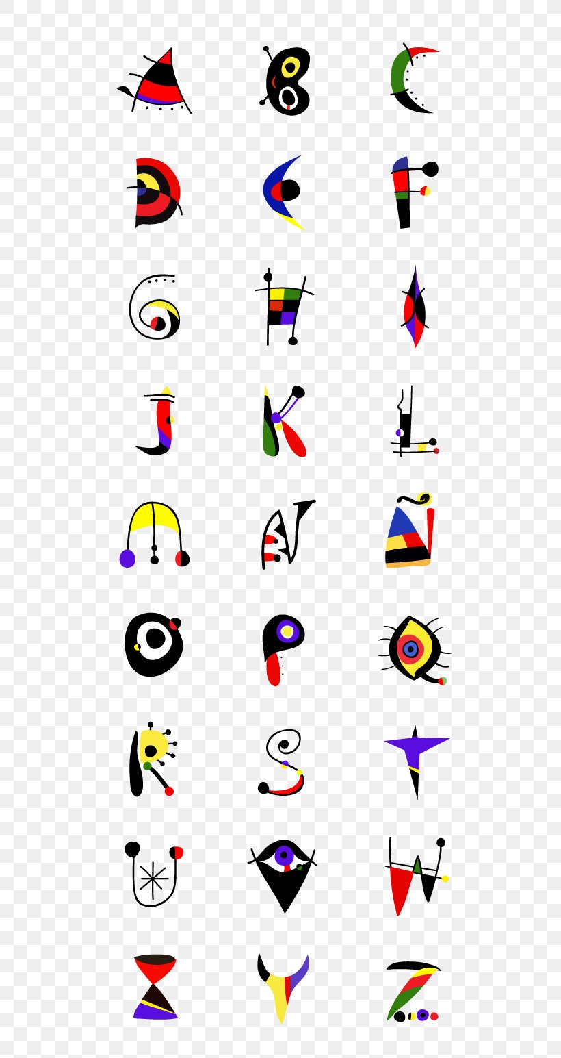 Artist Alphabet Abecedario Miró, PNG, 600x1545px, Art, Alphabet, Area, Artist, Logo Download Free