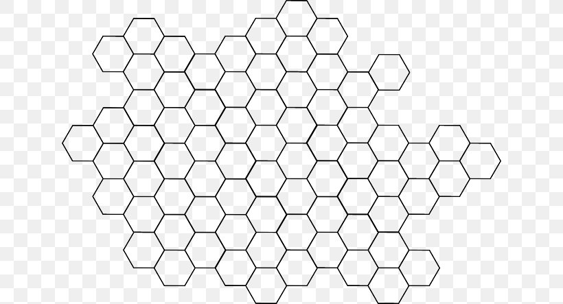 Bee Hexagon Honeycomb Clip Art, PNG, 640x443px, Bee, Area, Beehive, Black And White, Geometry Download Free