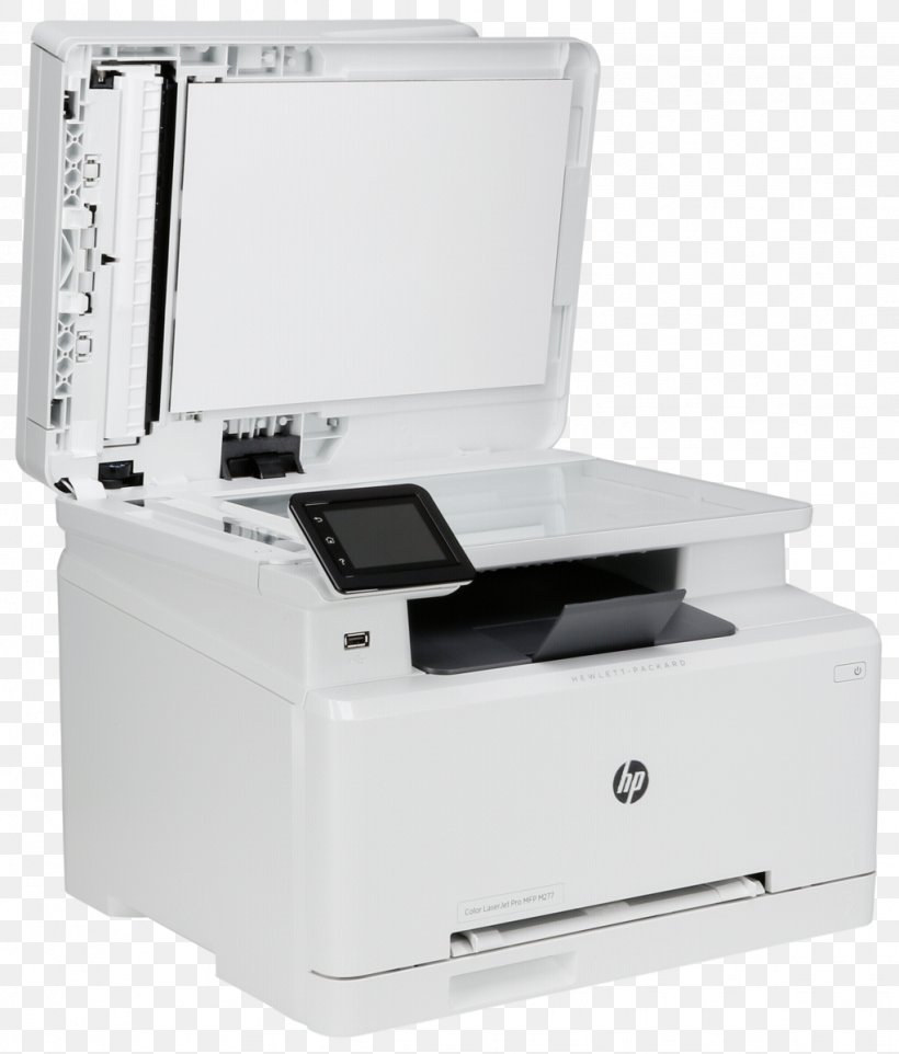 Hewlett-Packard HP LaserJet Pro M277 HP Color LaserJet Pro MFP M281fdn Multi-function Printer, PNG, 1022x1200px, Hewlettpackard, Color Printing, Electronic Device, Hp Laserjet, Hp Laserjet Pro M277 Download Free