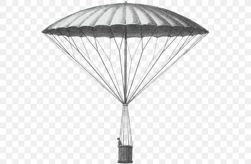 Parachute Hot Air Balloon Aircraft Wingsuit Flying, PNG, 555x536px ...