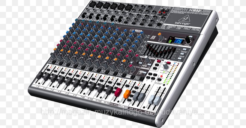 Audio Mixers Behringer X1832USB Behringer Xenyx 802, PNG, 640x429px, Audio Mixers, Audio, Audio Equipment, Behringer, Behringer X1832usb Download Free