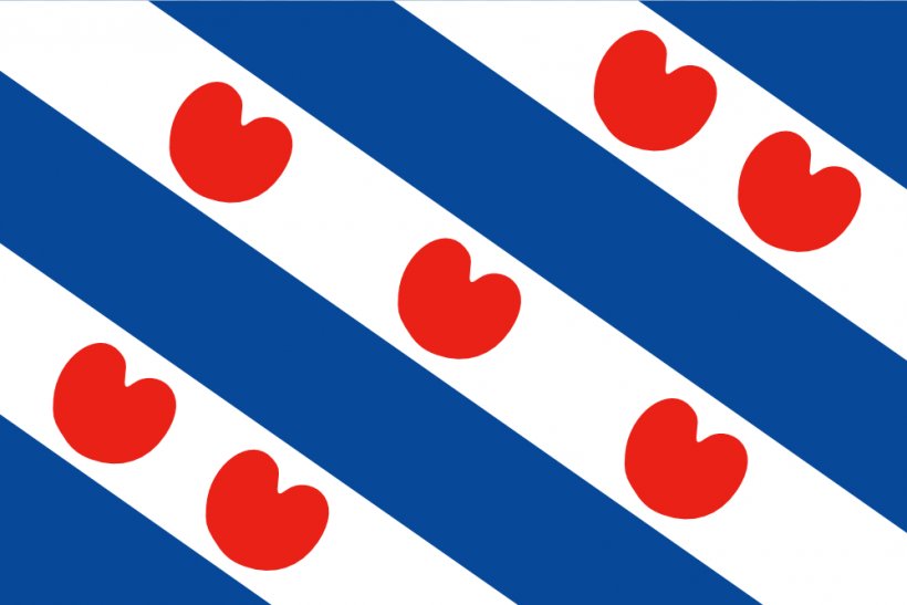 Flag Of Friesland Provinces Of The Netherlands Frisian Languages, PNG, 999x667px, Friesland, Area, Blue, Brand, English Download Free