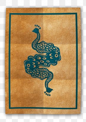 Watercolor Peacock - Art Teal Animal Font PNG