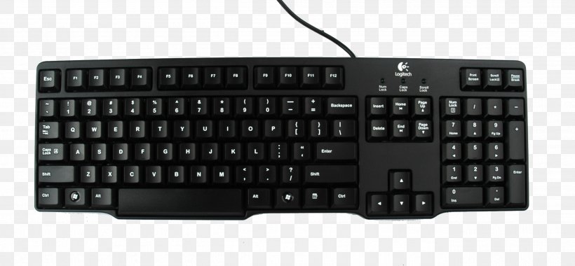 Computer Keyboard Computer Mouse PS/2 Port Logitech USB, PNG, 2612x1212px, Computer Keyboard, Computer Component, Computer Mouse, Electronic Device, Input Device Download Free