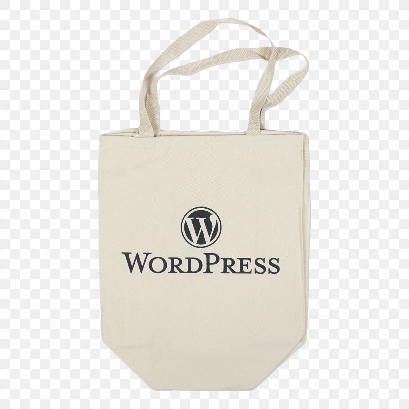 Tote Bag Blog WordPress, PNG, 1024x1024px, Tote Bag, Bag, Beige, Blog, Brand Download Free