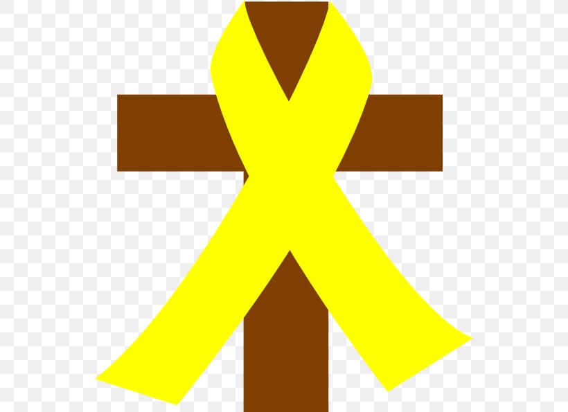 Yellow Ribbon Awareness Ribbon Clip Art, PNG, 546x595px, Ribbon, Art, Awareness Ribbon, Brand, Cancer Download Free