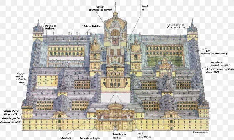 San Lorenzo De El Escorial Mount Abantos Monastery Floor Plan, PNG, 1466x879px, El Escorial, Architecture, Building, Classical Architecture, Eighth Wonder Of The World Download Free