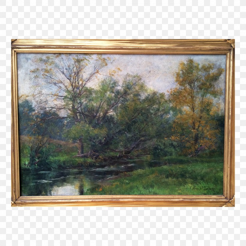 Bayou Watercolor Painting Window Wetland, PNG, 1400x1400px, Bayou, Landscape, Paint, Painting, Picture Frame Download Free