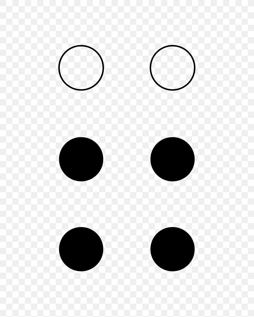 Braille Bracket Alphabet Letter Writing System, PNG, 733x1023px, Braille, Alphabet, Area, Black, Black And White Download Free