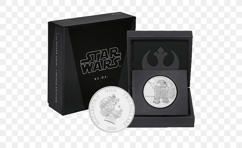 R2-D2 Leia Organa Han Solo Anakin Skywalker Coin, PNG, 500x500px, Leia Organa, Anakin Skywalker, Carrie Fisher, Coin, Currency Download Free
