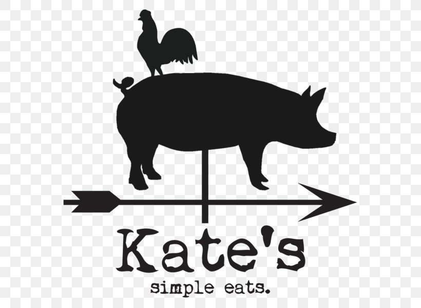 Kate's Simple Eats Food Pig Cafe Lunch, PNG, 592x600px, Food, Black And White, Cafe, Fauna, Horse Like Mammal Download Free
