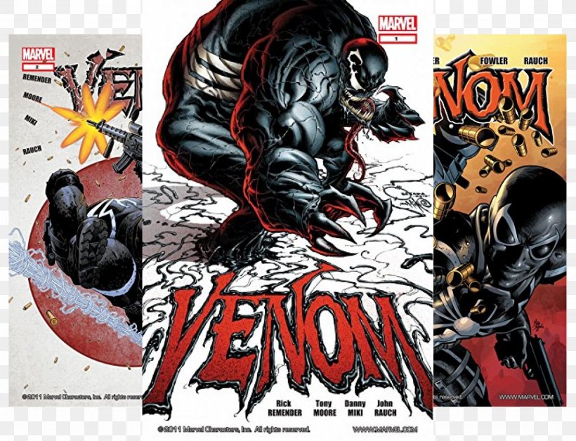 Venom By Rick Remender, PNG, 1846x1414px, Venom, Comic Book, Comics, Fiction, Fictional Character Download Free