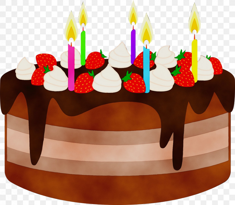Birthday Cake, PNG, 1648x1440px, Watercolor, Birthday, Birthday Cake, Buttercream, Cake Download Free