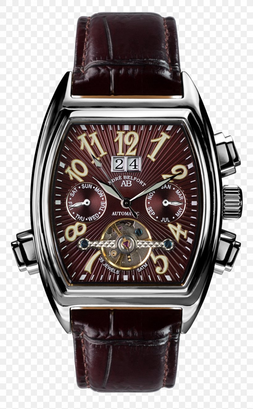 Brown Watch Strap Black Clock Face, PNG, 864x1395px, Brown, Arabic, Black, Brand, Ceramic Download Free