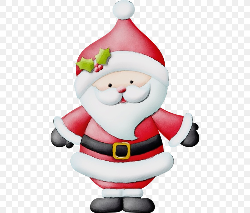 Santa Claus, PNG, 488x699px, Watercolor, Boxing Day, Cartoon, Christmas And Holiday Season, Christmas Day Download Free