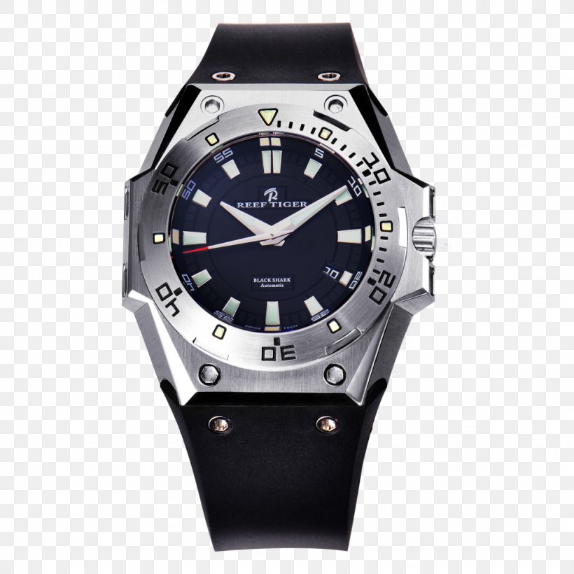 Diving Watch Tiger Breitling SA Clock, PNG, 1024x1024px, Watch, Analog Watch, Audemars Piguet, Brand, Breitling Sa Download Free