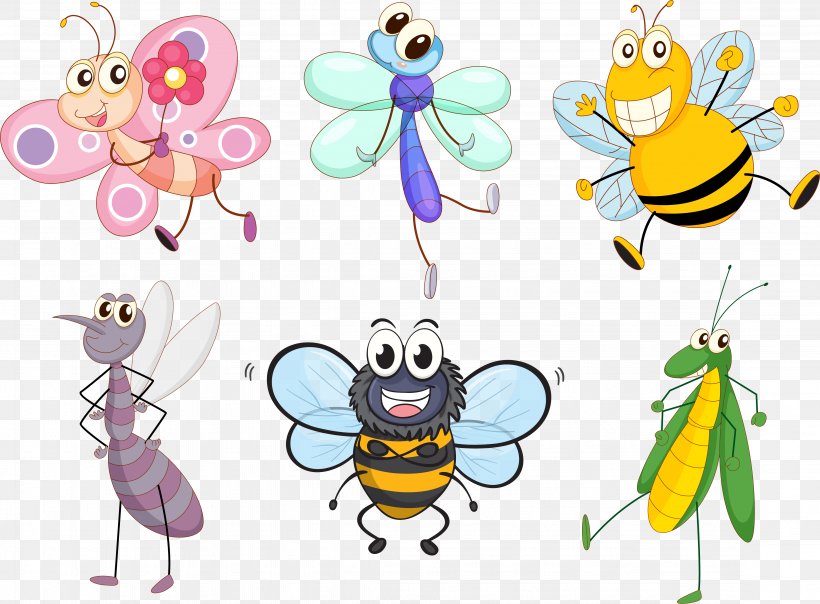 Insect Butterfly Royalty-free Clip Art, PNG, 4503x3318px, Insect, Area, Art, Artwork, Baby Toys Download Free