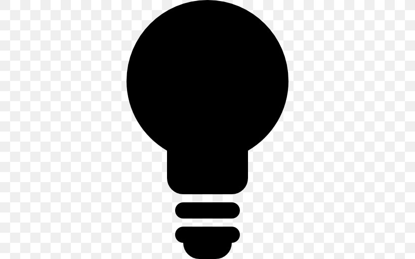 Symbol, PNG, 512x512px, Symbol, Black, Black And White, Computer Software, Incandescent Light Bulb Download Free