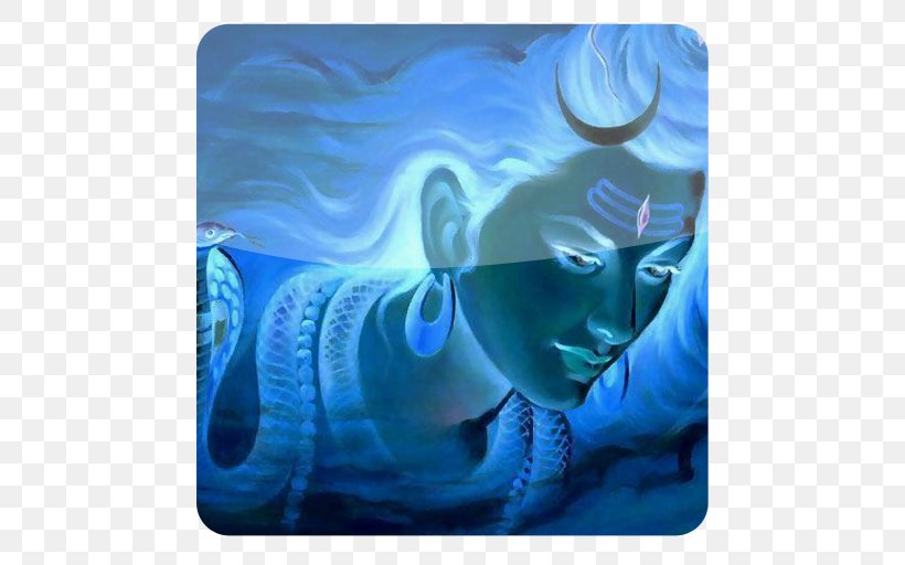 Mahadeva Om Namah Shivaya Hinduism Maha Shivaratri, PNG, 512x512px, Mahadeva, Brahma, Electric Blue, Fictional Character, God Download Free