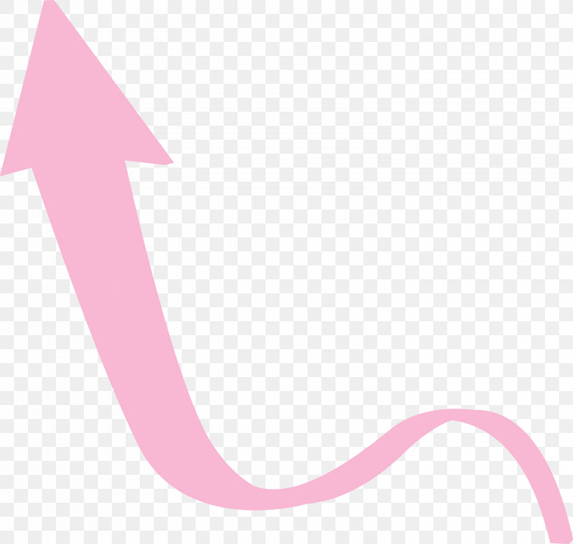 Pink Line Material Property Font Magenta, PNG, 3000x2853px, Rising Arrow, Line, Logo, Magenta, Material Property Download Free