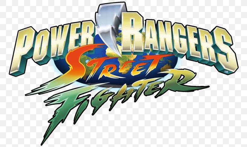 Power Rangers Lost Galaxy Street Fighter Collection Street Fighter V Logo, PNG, 800x489px, Power Rangers, Artwork, Brand, Capcom, Crossover Download Free
