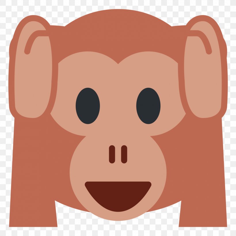 Emoji YouTube T-shirt Monkey, PNG, 1500x1500px, Emoji, Evil, Google, Head, Mammal Download Free