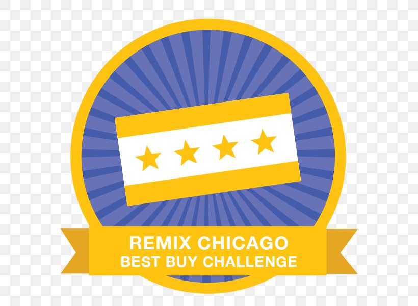 Remix Chicago Logo Organization Flag Of Chicago, PNG, 600x600px, Logo, Area, Best Buy, Brand, Chicago Download Free