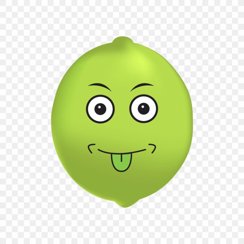 Tequila Lime Emoji Smiley Green, PNG, 1000x1000px, Tequila, Balloon, Emoji, Emoticon, Fruit Download Free
