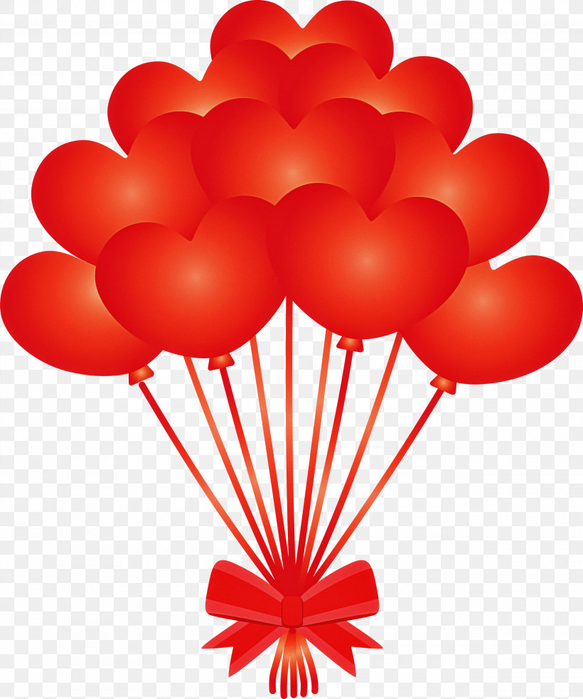 Balloon, PNG, 2501x3000px, Balloon, Heart, Red, Valentines Day Download Free