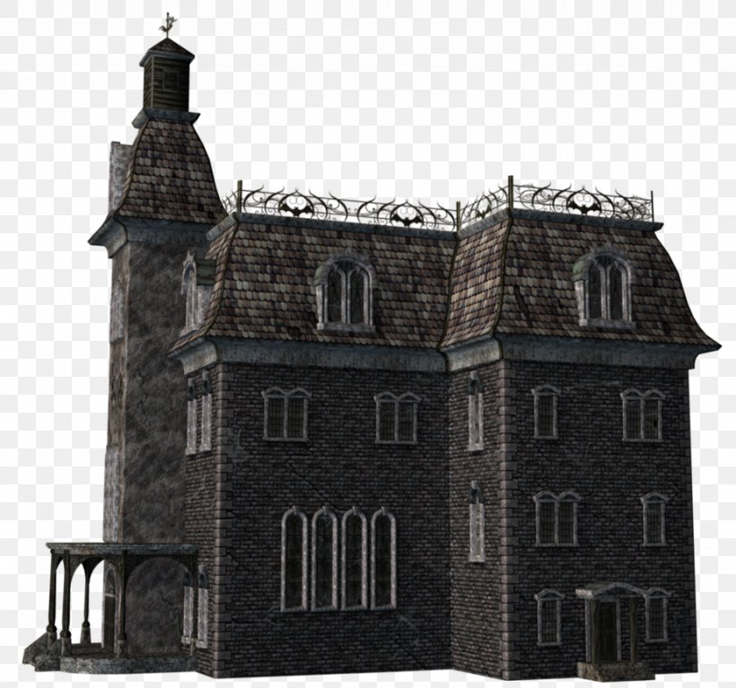 Haunted House DeviantArt YouTube, PNG, 924x865px, Haunted House, Architecture, Art, Building, Castle Download Free