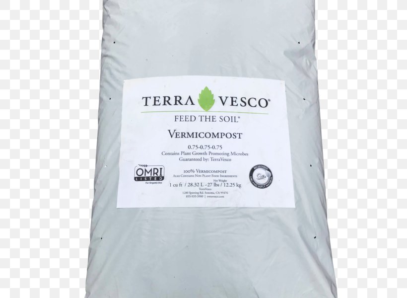Sonoma Terra Vesco Vermicompost Cubic Foot Manure, PNG, 600x600px, Sonoma, Brand, California, Cube, Cubic Foot Download Free