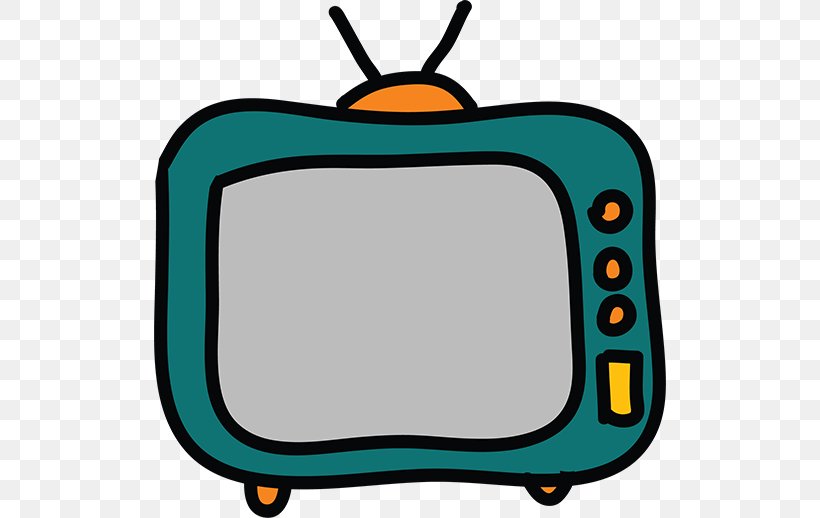 Television Set Clip Art, PNG, 512x518px, Television, Artwork, Black And White, Cartoon, Color Download Free