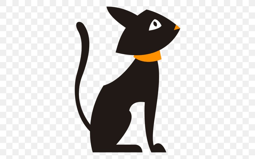 Cat Whiskers Silhouette Drawing Clip Art, PNG, 512x512px, Cat, Black, Black Cat, Carnivoran, Cartoon Download Free