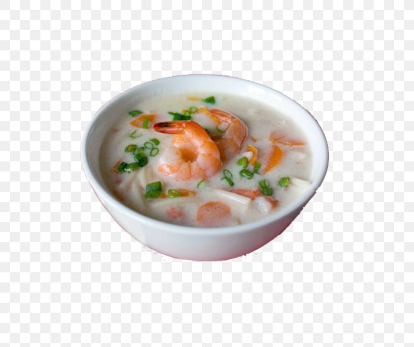 Congee Vegetarian Cuisine Tom Kha Kai Clam Chowder Chinese Cuisine, PNG, 555x688px, Congee, Asian Food, Chinese Cuisine, Clam Chowder, Cream Of Mushroom Soup Download Free