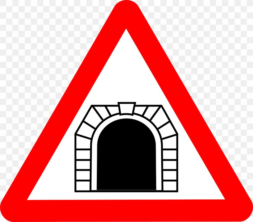 Tunnel Warning Sign Traffic Sign Road, PNG, 1280x1123px, Tunnel, Area, Brand, Lane, Level Crossing Download Free