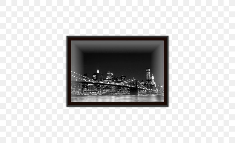 Brooklyn Manhattan Skyline Bridge Nvidia Quadro Picture Frames, PNG, 500x500px, Brooklyn, Bridge, Fotoprint Ltd, Manhattan, Manhattan Skyline Download Free