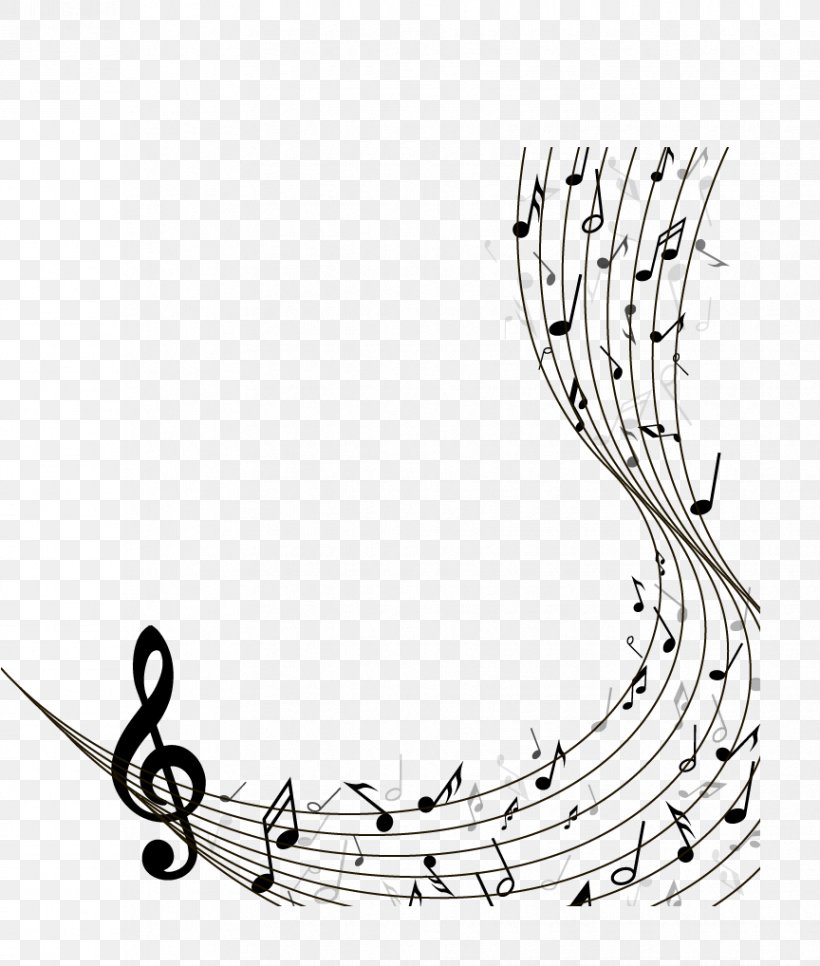 Musical Note Staff, PNG, 864x1018px, Watercolor, Cartoon, Flower, Frame, Heart Download Free
