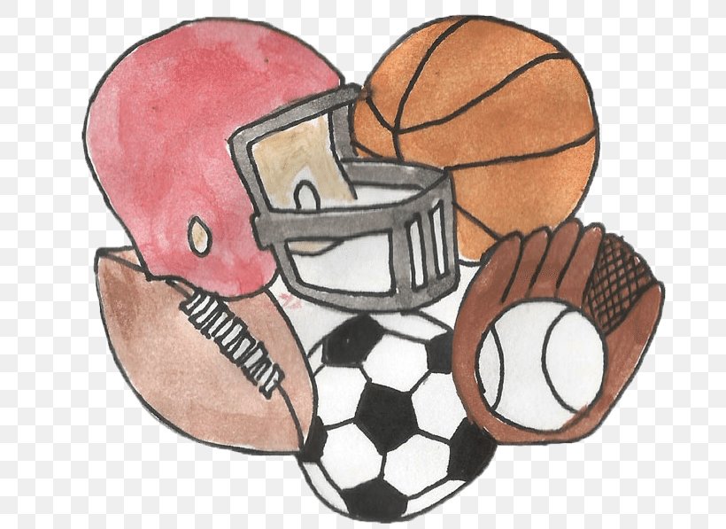 Ball Cartoon, PNG, 696x597px, Ball, Cartoon, Football, Headgear, Sports Equipment Download Free