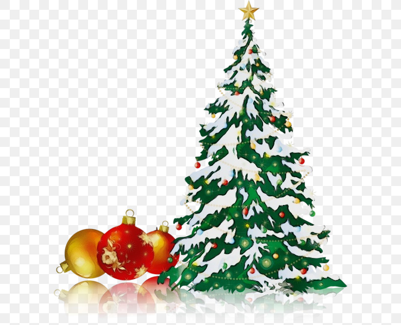 Christmas Tree, PNG, 600x664px, Watercolor, Christmas, Christmas Decoration, Christmas Ornament, Christmas Tree Download Free