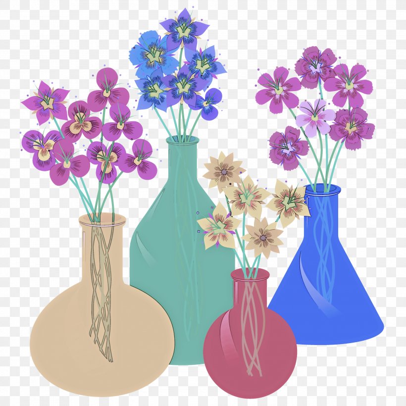 Vase Violet Purple Flower Lilac, PNG, 3000x3000px, Vase, Artifact, Flower, Flowerpot, Lilac Download Free