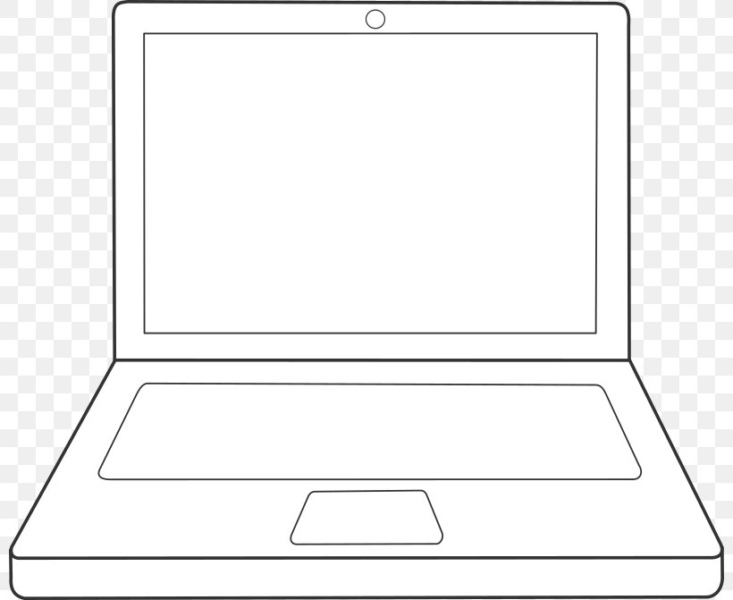 Drawing Laptop Clip Art Illustration Computer Monitors, PNG, 800x671px, Drawing, Area, Coloring Book, Computer, Computer Monitors Download Free