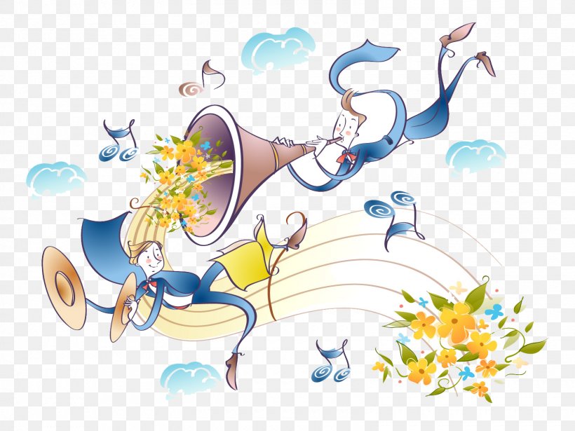 Musical Instrument Cartoon Wallpaper, PNG, 1600x1200px, Watercolor, Cartoon, Flower, Frame, Heart Download Free