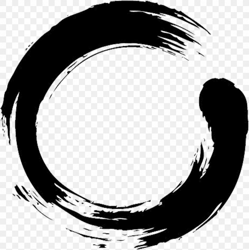 Zen Circle, PNG, 1065x1071px, Zen, Black Hair, Blackandwhite, Buddhism, Buddhist Symbolism Download Free